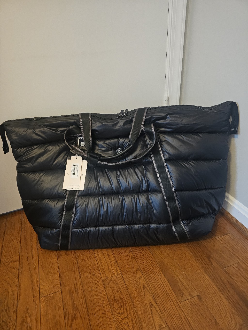 Oliver Thomas Mega Fluff Super Xl Tote Backpack - Nwt — image 6 of 8